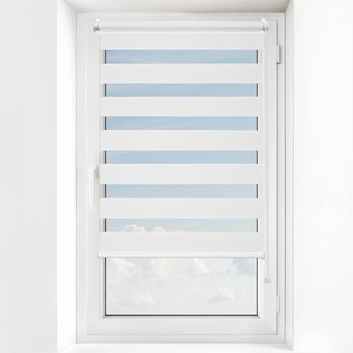 Estika Doppelrollo Klemmfix ohne Bohren Breite 30–129 cm Höhe...