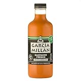 García Millán Gazpacho Fresco con Aceite de Oliva Virgen Extra, Receta Andaluza, 1L (Refrigerado)