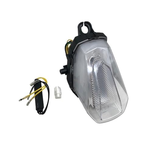 Feu stop LED avec clignotants moto intégrés pour GSXR1000 optique blanc étanche