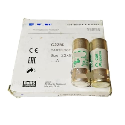 Fusible C22M63 63A cartouche cylindrique 22x58 de rechange pour sectionneur
