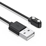 Zoye Smart Watch Charger Cable compatible with AEAC, Fitpolo, GRV, Letscom, Letsfit, Lifebee, Teminic e, Tensky, VeryFit, VeryFitPro, Willful, Woneligo, Yamamy, ID205L, ID208BT, IDW13 etc.(1)