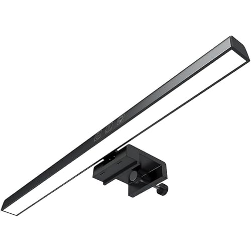 Image of LED Monitor Light Bar for Computer & Laptop, USB Lamp with 3 Colour Temperature Modes, Touch Control, 60-Min Auto-Off Timer, Anti-Glare Adjustable Desktop Light for Office, Study & Gaming