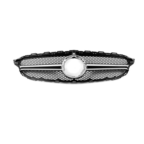 Grille en maille Mercedes W205 2019 pour caméra frontale argentée