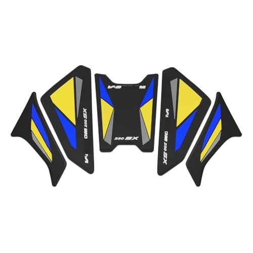 Autocollants genouillères et protection réservoir moto pour Vstrom 250SX 2024-2025