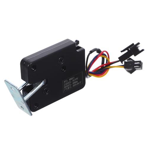 GLEAVI Verrou Électrique pour Armoire Mini à Commande Dc12 Serrure Intelligente Électromagnétique pour Distributeur Automatique et Casier Système de Verrouillage Rotatif Sécurisé à