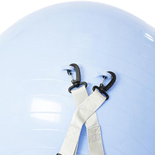 Fancyes Bola auxiliar de cambalhota, bola portátil para exercícios, crianças e adultos, durável, tre