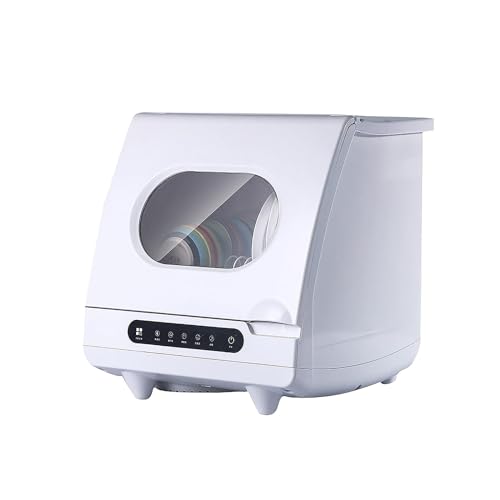 PUFAHAU Lavavajillas - Mini Lavavajillas Portátil, Económico, De Sobremesa, Ideal para Cocina, Hogar, Apartamentos Y Autocaravanas.