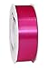 Produktbild C.E. PATTBERG Geschenkband magenta, 91 Meter Ringelband 40 mm zum Basteln, Dekorieren & Verpacken von Geschenken zu jedem Anlass