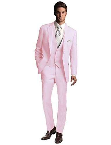 Costume de mariage trois pièces gilet veste pantalon costume affaires pour cérémonie chic