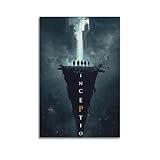 JUYRRGGRG INCEPTION Poster auf Leinwand, Wandkunstdruck, 