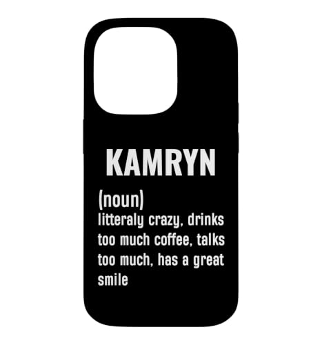 KAMRYN Definition �ʔ��� ���O ���[���A �a���� ���� �X�}�z�P�[�X iPhone 14 Pro �p