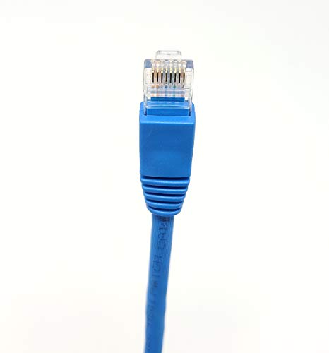 Micro Connectors 3 feet CAT 6A UTP Ethernet Patch 24AWG Cable 5-Pack (Blue) (E09-003BL-5) - Thumbnail 2