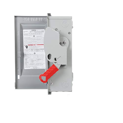 Siemens HF361N 30-Amp 3 Pole 600-volt 4 Wire Fused Heavy Duty Safety Switches by SIEMENS - Image 3