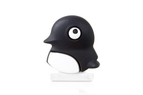 Bone Collection Maru Penguin Lightning Cap for iPhone - Retail Packaging - Black
