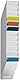 Durable Prospektspenderset Flexiboxx 12 A4, 1 Set, weiss, 1709763010