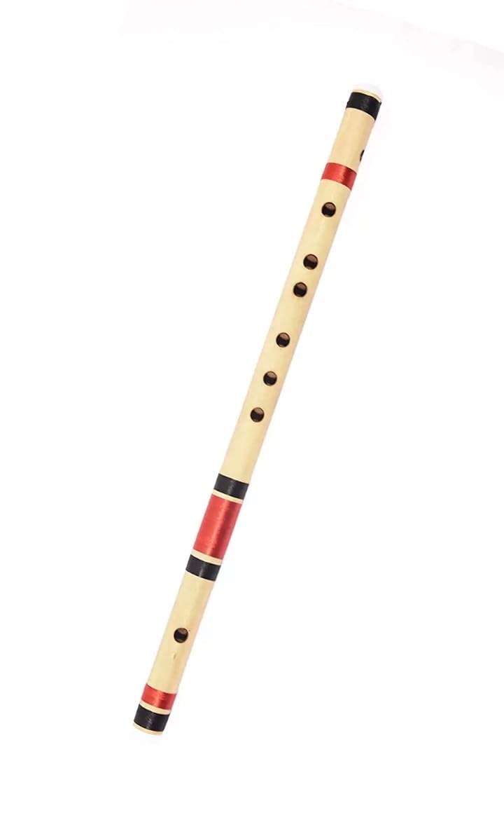 GIRLYZ ATTIRE Wooden Bamboo Flute - Professional Musical Instrument for Beginners and Kids(Pack Of 2)-image-3