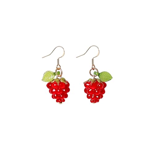 Cute Fruit earring,Dangle Drop Lightweight Fruit Earrings for Women