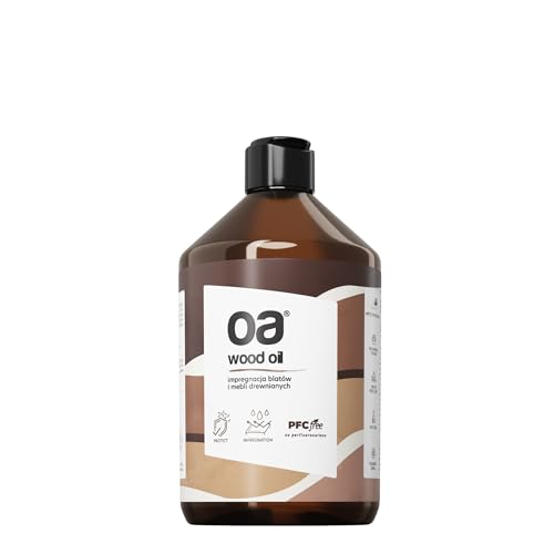 OA Wood Oil Aceite Para Madera Protección Y Cuidado Para Muebles Encimeras Impregnación De Madera 250 ml