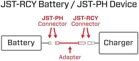 Spektrum Adapter: JST-RCY Battery (red Side) / JST-PH Device, SPMXCA327 image 5