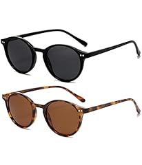 2 Pack (Bright Black/Grey + Tortoise/Brown)