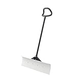 Suncast SPUH3000D Snow Shovel, Black and Grey