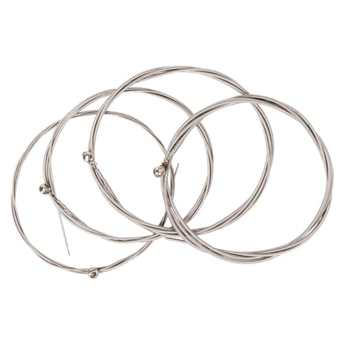 TOPPERFUN 4pcs Bass Strings Electric Bass Guitar Accessories Alloy Wire for Musical Instruments