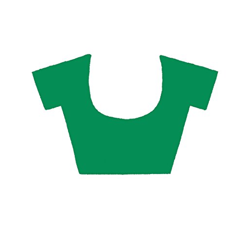 RAJESHWAR FASHION WITH RF Women's Elegant Georgette Print Jacquard Edge Saree with Blouse (Multicolor)