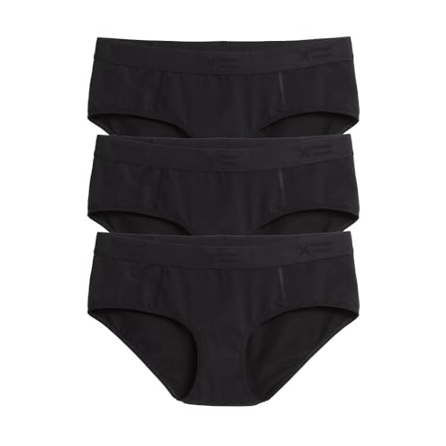 TomboyX Hipster Underwear for Women, Cotton Blend, Sustainable Soft Stretch