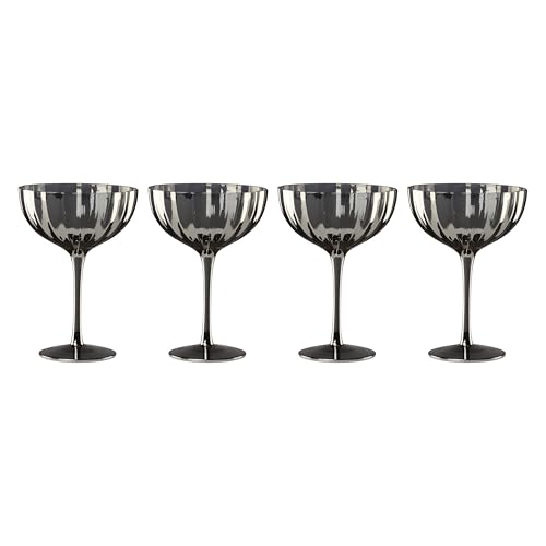 Lenox Curva Luxe Coupe Cocktail Glasses, Set of 4