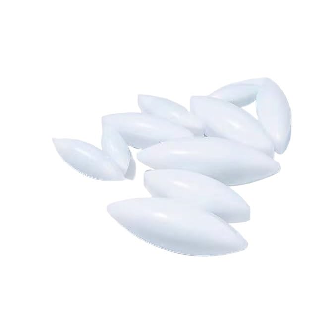 A18x60mm PTFE Magnetic Stirrer Bars - Pack of 5 Cylinder Stirring Rods for Laboratory Use