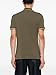VERSACE JEANS COUTURE Olive Mens Slim Fit Polo Shirt with Gold Trim-M