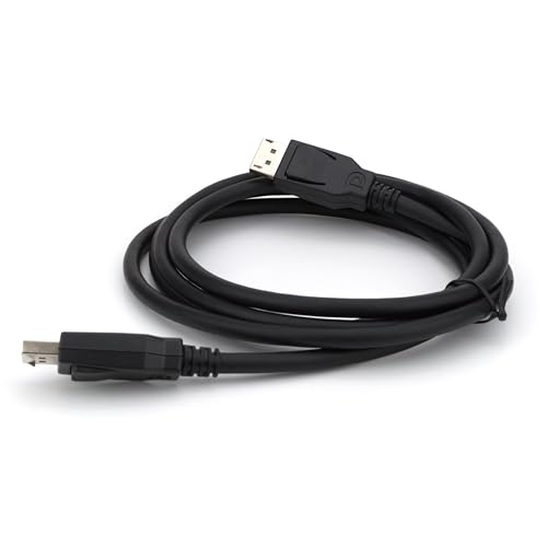 Sewell DisplayPort 1.4 Video Cable - 8K 60Hz, 4K 120Hz - 1.8m (5.9 ft) Black Locking