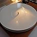 Menesia Acrylic Turntable Mat - Vinyl Slipmat for Record Player Accessories, White Acrylic Slip Mat Vinyl