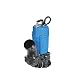 Tsurumi HS3.75S; semi-vortex submersible trash pump w/agitator, 1hp, 115V, 3" discharge