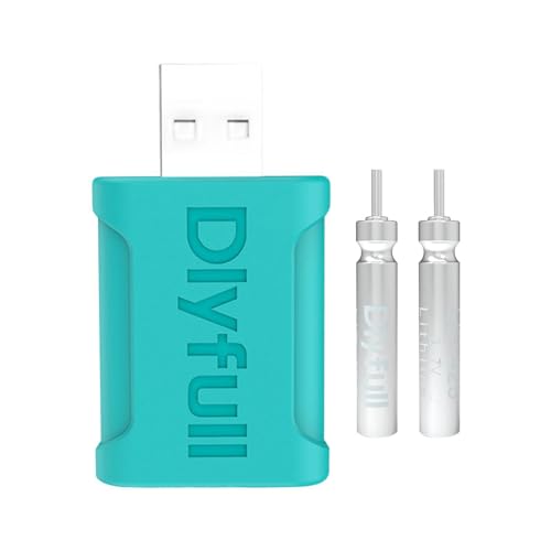 Batterie rechargeable Cr425 | Batterie rechargeable Cr425, flotteur de pêche à batterie rechargeable – Flotteur de poisson lumineux USB, chargeur de batterie pour batterie de remplacement Lir425 Bober