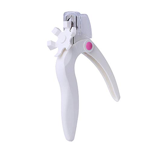 Acxico 1Pcs White Nail Art Nail Edge Clipper Cutter Acrylic Gel False Tips Manicure Tool