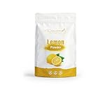 Lemon Juice powder, 12 Ounces | Cold Pressed Lemons | 100% Natural Fruit | No Added Sugar & Artificial Flavors| Great Flavor for Drinks, Smoothies, & Baking | Non-GMO & Vegan