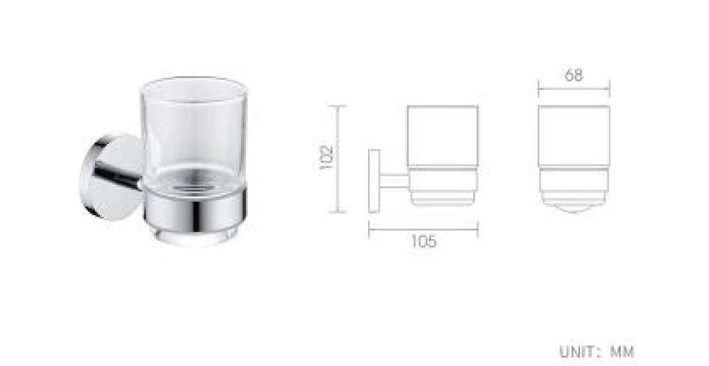VVW&LIU Juego de Accesorios de baño Toallero Soporte de Papel Cepillo de baño Cromado Anillo de Toalla Gancho para Bata Accesorios de baño, Soporte de Cepillo de Dientes