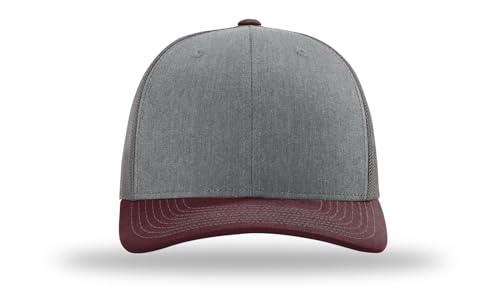 Image of Richardson 112 Trucker Hat - Premium Blank Baseball Cap, Adjustable Snapback Hat - Structured Six Panel Richardson Blank Hats