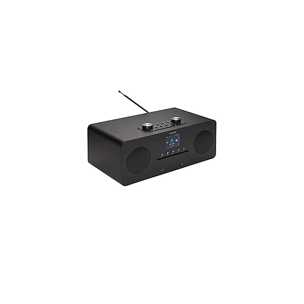 Denver MIR-260 Internet tafelradio DAB+, FM AUX, Bluetooth, CD, NFC, internetradio zwart 11100000000000