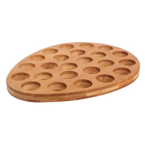 Support à œufs bois 24 trous haut de gamme pour comptoir moderne