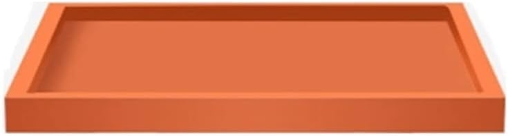 Plant Saucer Flower Pot Tray Household Plant Water Chassis Flower Pot Bottom Basin Living Room Plant Flower Pot Base (Color : Pottery red, Size : 60cm)