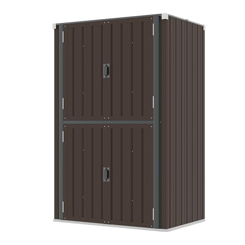 U-MAX Outdoor Tall Storage Garden Cabinet Shed with