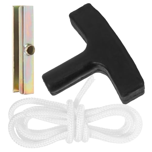 MAGICLULU Mango de Cuerda de Arranque para Motosierra, Asa Ergonómica y Mecanismo de Tracción, Compatible Motosierras de Aceite, Piezas de Repuesto Duraderas y Resistentes