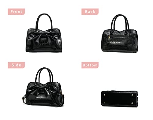 Image of JHVYF Women Tote bag Satchel Purses and Handbags for Women Shoulder Bags Bow Purse