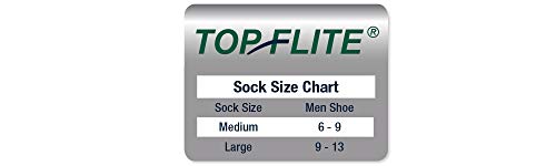 Top Flite Mens Low Cut Half Cushion Moisture Wicking Performance Socks 3 Pair Pack3