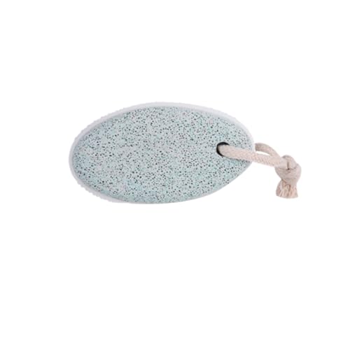 minkissy Foot Pumice Stone for Hard Skin Removal Natural Foot Care Tool Foot Grinding Stone Portable Green