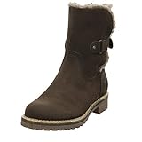  MUSTANG Damen Stiefeletten Winterstiefel mit Lammfellfutter 2871607-32 braun 814897