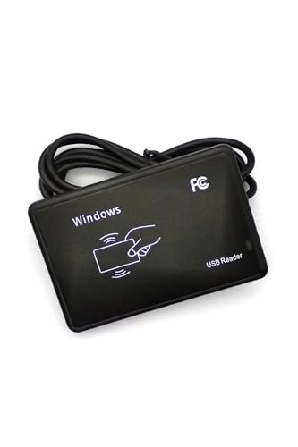 Çift Frekans 13.56mhz ve 125khz Usb Rfid Okuyucu Dual Rfıd Manyetik Kart Anahtarlık Etiket Okuyucu Dvm.101.318