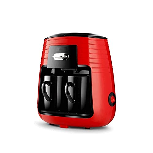 BKWJ 25 0ML Cafeteras pequeñas, máquinas de café espresso automáticas de doble taza, fabricación de café de filtro para la oficina en casa, 450W